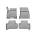 Rubber mats suitable for Mercedes EQA (H243) 2021+