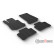 Rubber mats suitable for Mercedes GLC X253 9/2015- (T-Design 4-piece + mounting clips), Thumbnail 2