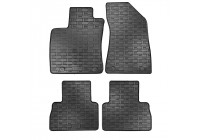 Rubber mats suitable for MG ZS (EV) 2019- (4-piece + mounting system)
