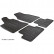 Rubber mats suitable for Mitsubishi Outlander 2010- (T-Design 4-piece + mounting clips), Thumbnail 2