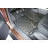 Rubber mats suitable for Nissan Navara Double Cab / Renault Alaskan Double Cab 2016+, Thumbnail 3