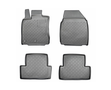 Rubber mats suitable for Nissan Qashqai 2007-2014