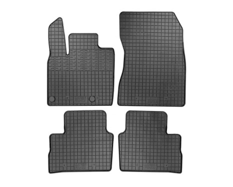 Rubber mats suitable for Nissan Qashqai III (J12) 2021- (4-piece + mounting system), Image 2