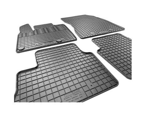 Rubber mats suitable for Nissan Qashqai III (J12) 2021- (4-piece + mounting system), Image 4