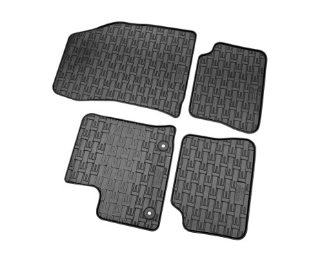 Rubber mats suitable for Opel Mokka-e 2020- (4-piece + mounting system), Image 2