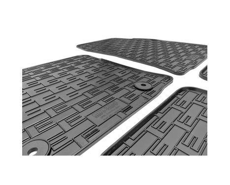 Rubber mats suitable for Opel Mokka-e 2020- (4-piece + mounting system), Image 4