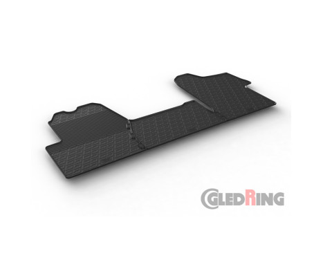 Rubber mats suitable for Opel Movano / Renault Master 8/2015, Image 2