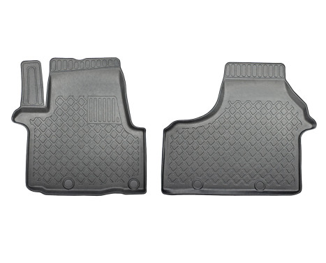 Rubber mats suitable for Opel Vivaro B / Renault Trafic III / Fiat Talento 2014-2019