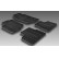 Rubber mats suitable for Peugeot 207 2006- (T-Design 4-piece + mounting clips), Thumbnail 2