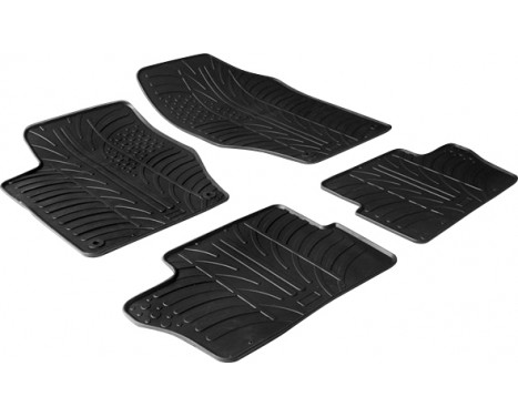 Rubber mats suitable for Peugeot 307/308 SW 3+5 doors (4-piece)