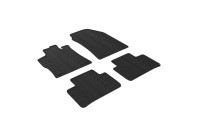 Rubber mats suitable for Peugeot 308 III SW 2021- (T-Design 4-piece + mounting clips)