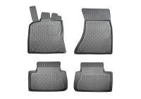 Rubber mats suitable for Porsche Macan 2014+ (incl. Facelift)