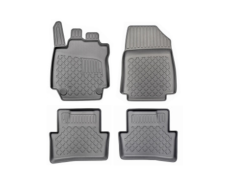 Rubber mats suitable for Renault Captur 2013-2019