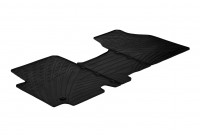Rubber mats suitable for Renault Traffic / Opel Vivaro 2001-