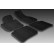 Rubber mats suitable for Skoda SuperB 2008-2015 (T-Design 4-piece + mounting clips), Thumbnail 2