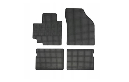 Rubber mats suitable for Suzuki Celerio (LF) 2014- (4-piece)