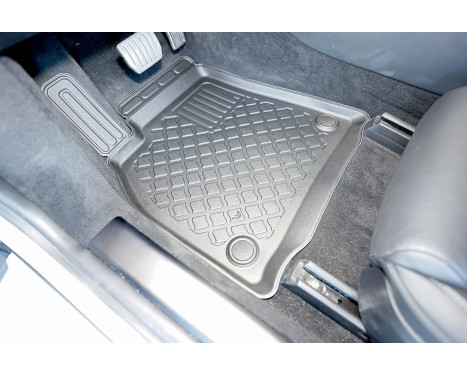 Rubber mats suitable for Tesla Model S Facelift II CP/5 01.2021-; full set (FS), Image 3