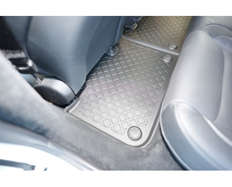 Rubber mats suitable for Tesla Model S Facelift II CP/5 01.2021-; full set (FS), Image 6