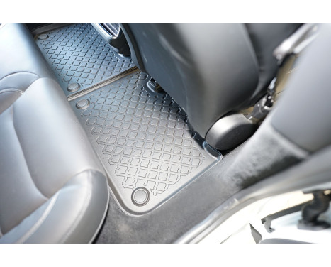 Rubber mats suitable for Tesla Model S Facelift II CP/5 01.2021-; full set (FS), Image 8