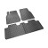 Rubber mats suitable for Tesla Model Y 2020- (3-piece + mounting system), Thumbnail 2