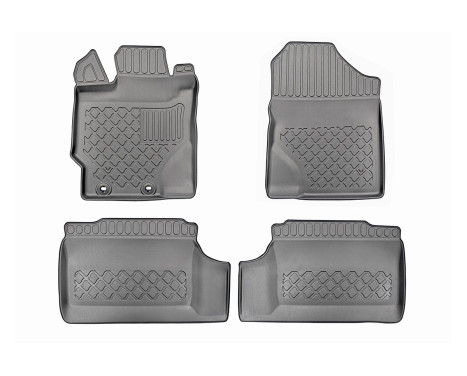 Rubber mats suitable for Toyota Yaris III 2011-2020