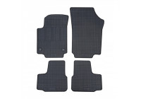 Rubber mats suitable for Volkswagen e-Up / Skoda e-Citigo / Seat e-Mii 2019- (4-piece + mounting system