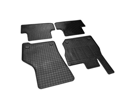 Rubber mats suitable for Volkswagen Golf VIII eTSI HB 5-door & Variant 2020- (4-piece + mounting system, Image 2