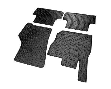 Rubber mats suitable for Volkswagen Golf VIII eTSI HB 5-door & Variant 2020- (4-piece + mounting system, Image 3