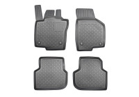Rubber mats suitable for Volkswagen Jetta 2011-2018