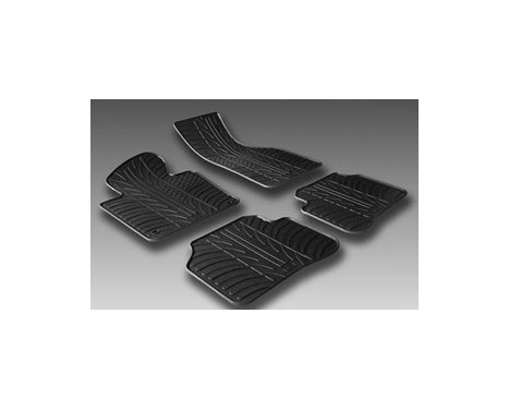 Rubber mats suitable for Volkswagen Sharan 2010- / Seat Alhambra 5drs 2010- (T-Design 4-piece), Image 2