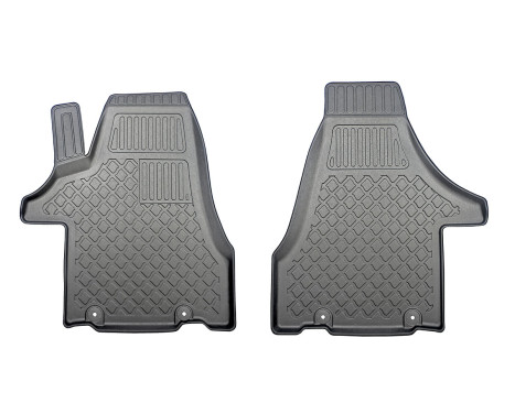Rubber mats suitable for Volkswagen T5 / T6 / T6.1 ALL 2003+