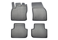 Rubber mats suitable for Volkswagen Tiguan II 2016+ (incl. Facelift)