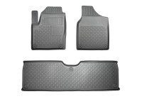 Rubber mats suitable for VW Sharan 1995-2010 / Seat Alhambra 1995-2010 / Ford Galaxy 1995-2006