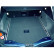 Boot liner suitable for Ford Mondeo V Turnier C/5 01.2015- with mini spare tire or tire repair kit, Thumbnail 3