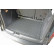 Boot liner suitable for Ford Tourneo Connect II + Facelift 01.2018 V/5 01.2014-04.2022; 5 seats (s, Thumbnail 4