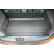 Boot liner suitable for Ford Tourneo Custom L1 Facelift V/5 02.2018- behind the third row of seats, Thumbnail 4