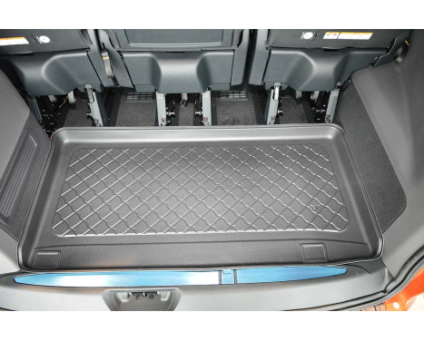 Boot liner suitable for Ford Tourneo Custom L1 Facelift V/5 02.2018- behind the third row of seats, Image 6