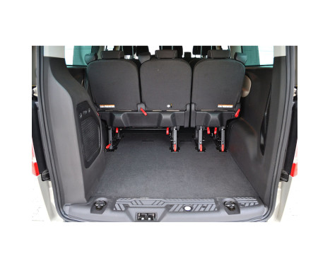 Boot liner suitable for Ford Tourneo Custom L2 V/5 01.2013-2018 behind the third row of seats, Image 3
