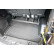Boot liner suitable for Ford Transit Custom L2 + Facelift 02.2018- V/5 01.2013- behind the third r, Thumbnail 4