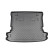 Boot liner suitable for Mitsubishi Pajero IV Wagon (Long) SUV/5 2007.04-07.2015