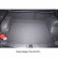 Boot liner suitable for Nissan Qashqai II J11 (Visia, Acenta & Tekna) SUV/5 02.2014-05.2021, Thumbnail 4