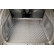 Boot liner suitable for Tesla Model X 2016 SUV/5 18.10.2016-; upper boot; 5/6/7 seats; behind the, Thumbnail 4