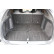 Boot liner suitable for Tesla Model X 2016 SUV/5 18.10.2016-; upper boot; 5/6/7 seats; behind the, Thumbnail 8