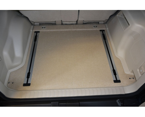 Boot liner suitable for Toyota Land Cruiser J150 Facelift SUV/5 10.2017- 5 seats, with 3 zones air, Image 4