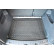 Boot liner suitable for Volkswagen Caddy Life 04-, Thumbnail 2