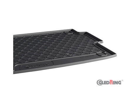 Rubbasol (Rubber) Trunk mat suitable for Hyundai Bayon 2021- (High variable loading floor), Image 3