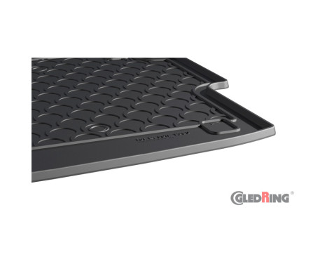 Rubbasol (Rubber) Trunk mat suitable for Hyundai Bayon 2021- (High variable loading floor), Image 4