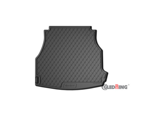 Rubbasol (Rubber) Trunk mat suitable for Mercedes C-Class W206 Sedan 2021- (with luggage compartment suit, Image 2