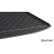 Rubbasol (Rubber) Trunk mat suitable for Nissan Qashqai III (J12) 2021- (high variable loading floor), Thumbnail 4