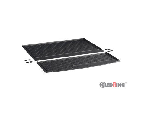 Rubbasol (Rubber) Trunk mat suitable for Peugeot 5008 III Hybrid 2024- (7 Persons)